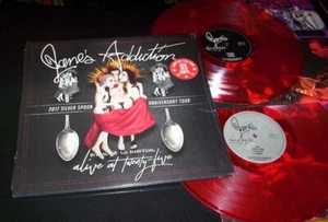 Jane's Addiction "Ritual De Lo Habitual Alive at Twenty-Five" 2LP red Cleopatra - Picture 1 of 2