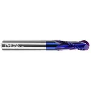 VHM radius miller Z2 65 HRC ball miller for stainless steel, titanium and hardened steel - Picture 1 of 1