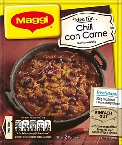 10 x MAGGI for Chili con Carne NEW from Germany - Picture 1 of 4