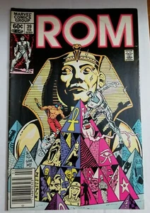 ROM Spaceknight #39 Newsstand (Marvel Comics, 1983) Shang Chi Master of Kung Fu - Picture 1 of 2