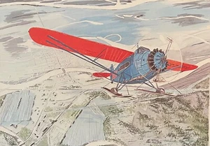 Steve Hillyer, Winter Flying, AK Aviation History Series "A" No. 9, signiert - Bild 1 von 3