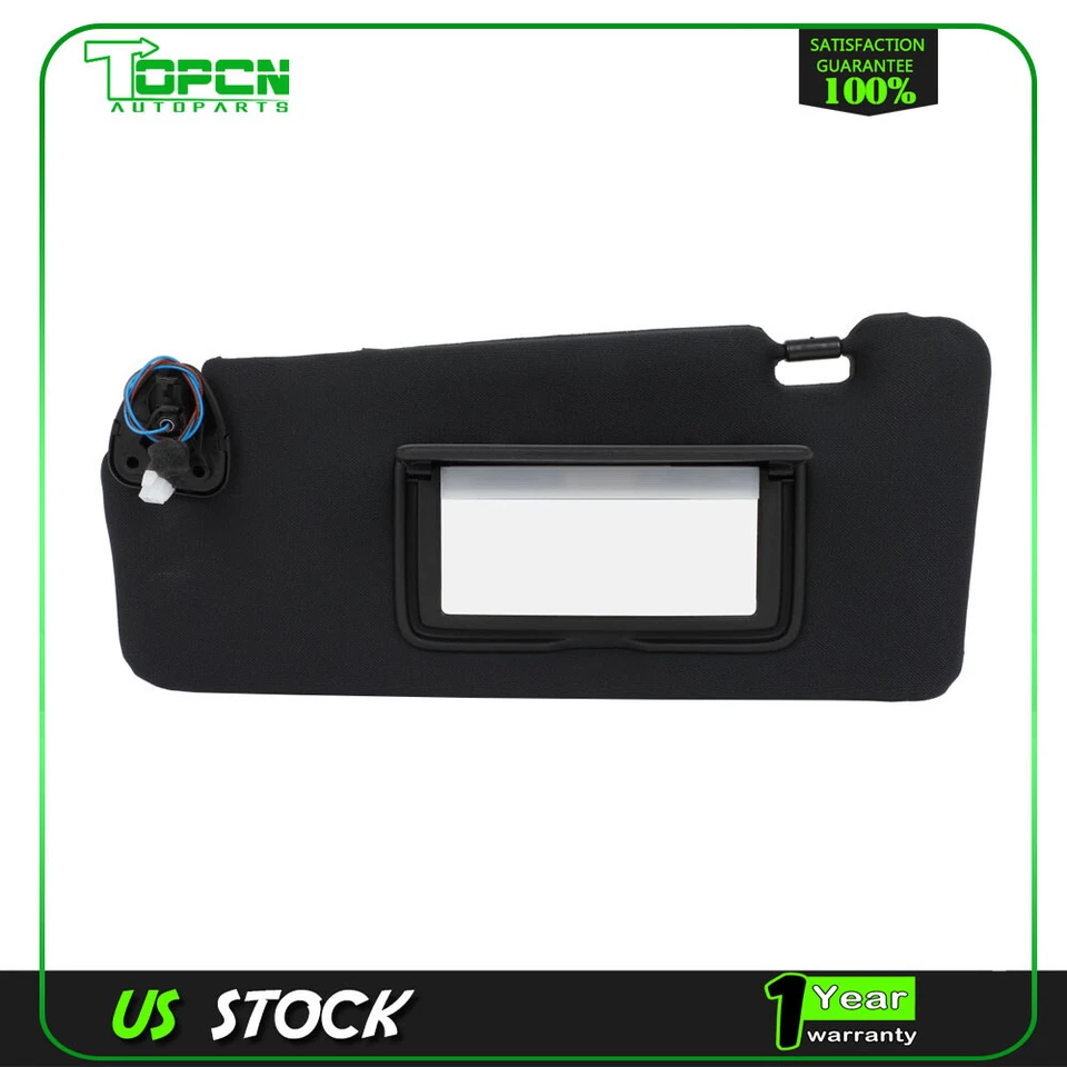 Parasol de conductor negro apto para Nissan 370Z 2009-2020 2,5 L 3,5 L Foto 1 de 4