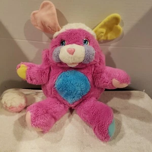 Prize Popples Plush Vintage 1986 Pink w/Blue Tummy Stuffed Animal Mattel - Read - Picture 1 of 10