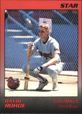 1989 Columbus Mudcats Star #20 David Rohde