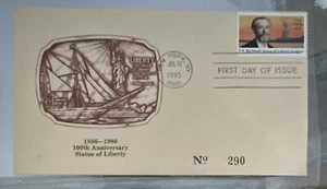 US FDC 1985 100th Anniversary Statue Of Liberty - Picture 1 of 2