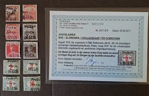 DOBROVNIK  -  COLLECTION OF AUTHENTIC STAMPS - Picture 1 of 2