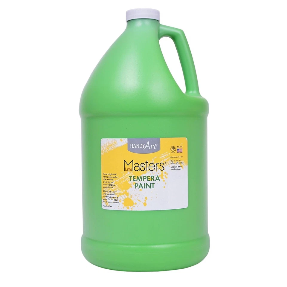 Little Masters Tempera Paint, Light Green, Gallon, 1 Count (Pack of 1) - Image 1 of 1