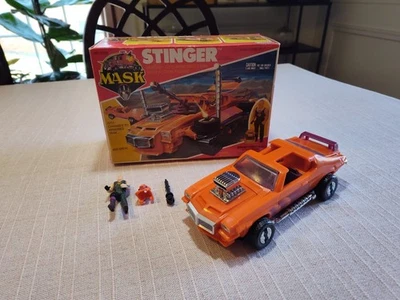 Kenner M.A.S.K. Máscara Venom GTO Bruno Sheppard 1986 caja abierta vehículo Stinger Venom Foto 1 de 4