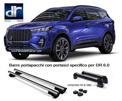 PORTASCI O SNOWBOARD CON BARRE PORTAPACCHI SPECIFICO PER DR 6.0 . - Immagine 1 di 4