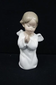 LLADRO Porzellan Figur #4538 Engel betend 5" 1969 SPANIEN - Bild 1 von 5