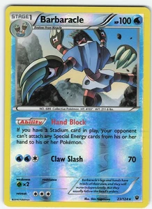 Barbarakel 23/124 Rare Reverse Holo XY - Fates Collide LP Pokémon - Bild 1 von 2