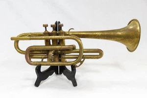Couesnon & Cie Paris France Alcazar Brass Cornet - Picture 1 of 19