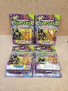 TMNT Classic Collection LOTTO DI 4 2013 Playmates Don, Mike, Raph, Leo APERTI  - Foto 1 di 7