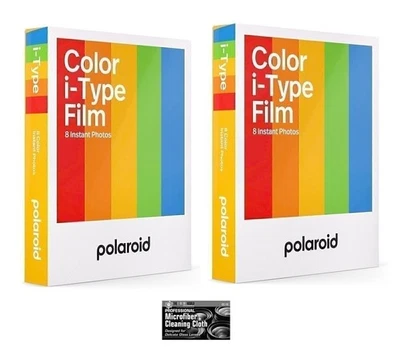 Polaroid i-Type Color Glossy Instant Film for Polaroid Lab, Now Camera - 2 Pack - Image 1 of 4