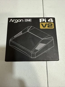 Argon ONE V2 Aluminum Case for Raspberry Pi 4 | with Power Button and Fan - Picture 1 of 2