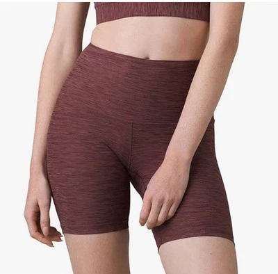 Pantalones Cortos PrAna Kimble - Bicicleta - Yoga - Atléticos - Color: Franela Brezo - Talla M Foto 1 de 4