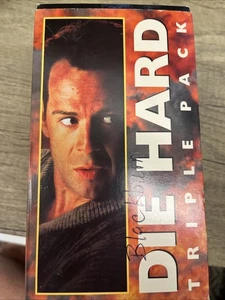 Die Hard Collection (VHS, 1995, 3-Tape Set) Bruce Willis - Picture 1 of 5