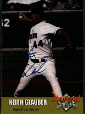 2000  Diamond Authentics Autographs #4 Keith Glauber - Image 1 of 2