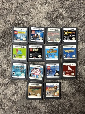Nintendo DS Game Lot Of 14: Hotel Dusk, Harry Potter, X-Men, MillionHeir & More - Image 1 of 4