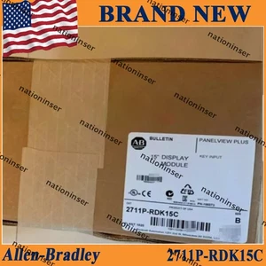 New Allen Bradley 2711P-RDK15C AB PanelView Plus 1500 Touch Screen 2711P RDK15C - Picture 1 of 6