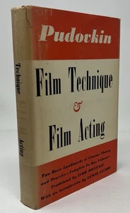 Film Technique & Film Acting Pudovkin 1949 Hardcover Book Vintage Cinema Theory - Picture 1 of 18