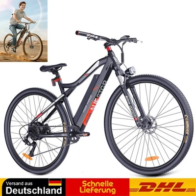 E-Bike Mountainbike SHIMANO 9 LCD-Display Ultra-Alu-Leg. Elektrofahrrad - Bild 1 von 4