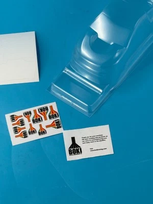 BOKI Racing Clear Body LOSB1008 Losi Mini-T 1.0 1:18 Vintage - Image 1 of 2