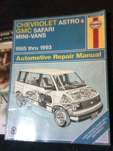 Haynes Chevrolet Astro & GMC Safari Mini-Vans 1985 thru 1993 - Picture 1 of 1