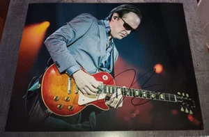 Joe Bonamassa Blues Rockgitarrist SIGNIERT SIGNIERT SIGNIERT 8X10 FOTO COA MUSIK - Bild 1 von 1