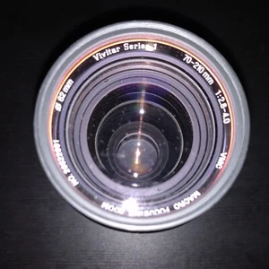 Nikon Vivitar 70-210mm Macro zoom lens and HOYA 62mm Skylight Lens - Picture 1 of 7