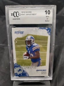 #347 Jahvid Best 2010 Score BCCG 10 MT+ - Rookie - Picture 1 of 2