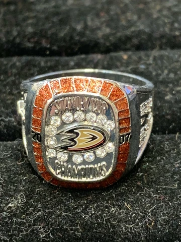Anaheim Ducks 2007: Molson Stanley Cup Ring Cover