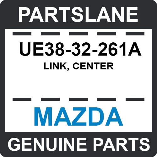 UE38-32-261A Mazda OEM genuino ENLACE, CENTRO Foto 1 de 1