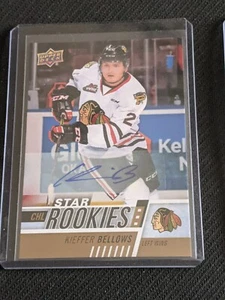 2017-18 Upper Deck UD CHL KIEFFER BELLOWS #329 Auto Autograph - Picture 1 of 1