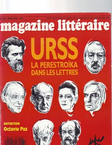 Le Magazine Littéraire N°263 - urss et perestroika dans les lettres  - Picture 1 of 1