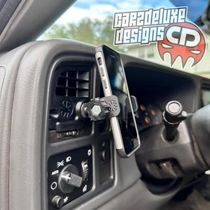 Custom phone mount for 1999-2006 Silverado Sierra Tahoe Yukon functional vent - Picture 1 of 5