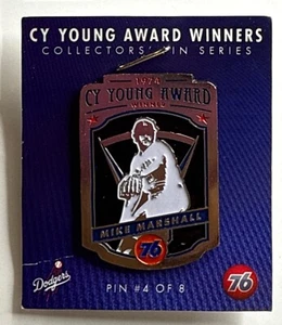 Los Angeles Dodgers Mike Marshall Cy Young Award Winners Pin - Picture 1 of 2