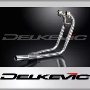 Suzuki GS500 E/F 1989-2009 2-1 Stainless Exhaust Headers Downpipes - Picture 1 of 2