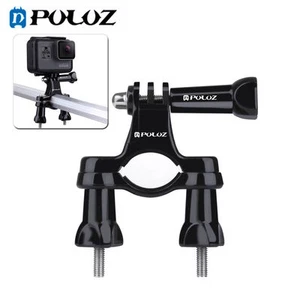 PULUZ Bike Motorcycle Handlebar Seatpost Pole Mount Holder for GoPro HERO Camera - Picture 1 of 12