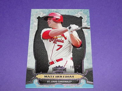 2014 Triple Threads MATT HOLLIDAY #59 Sapphire Variant/25 St Louis CARDINALS - Image 1 of 2