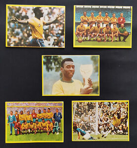 Pelé Brasil Football in Action Danone FIFA World Cup Spain 82 Pele Complete Set