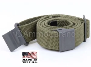 AmmoGarand M1 Garand Web Sling OD Green Cotton for USGI Rifle/Shotguns *US Made* - Picture 1 of 10