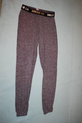 Женские СУПЕРМЯГКИЕ ВЯЗАНЫЕ ШТАНЫ ДЛЯ БЕГА ТРУСЦОЙ ФИОЛЕТОВО-БЕЛЫЕ МРАМОРНЫЕ Dream On РАЗМЕР M - Изображение 1 из 2