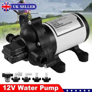 12V Water Pump 50PSI 3.45Bar Auto Trail King Caravan Motorhome Boat RV 12.5L/min - Picture 1 of 10
