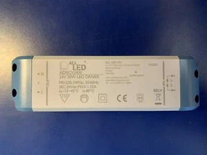 Controlador LED ADRCV2430 LED 1-30 vatios 24 voltios DC voltaje constante no regulable - Imagen 1 de 3