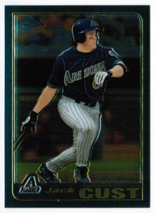 2001 Topps Chrome Traded Jack Cust Arizona Diamondbacks #T161 - Picture 1 of 2