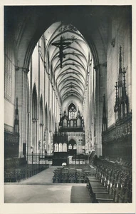 PC43477 Ulm a. D. Münster. Mittelschiff mit Chor. H. Sting. RP - Bild 1 von 2