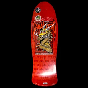 Steve Caballero - Powell Peralta - SIGNED - Reissue - Red - Rare - Sealed - Picture 1 of 4