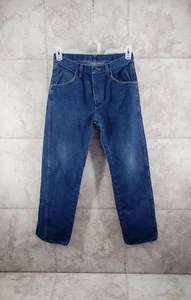 Klassische Medium dunkle Waschung Rustler gerades Bein Herrenjeans Größe 31 x 30 Vintage - Bild 1 von 9