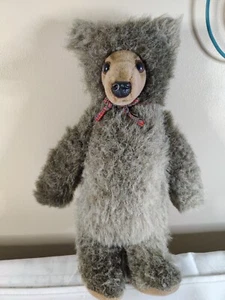 Fable Toy Co. Inc. New York Rare Antique Stuffed Bear Hand Sewn-Made In Israel - Picture 1 of 11